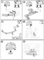 Фаркоп 6768-A Oris на Kia Sorento 2020-, Hyundai Santa Fe IV рестайлинг 2021-2023. Необходима подрезка бампера. Тип шара: A. Нагрузки: 2000/100 кг, масса фаркопа 16,9 кг (без электрики в комплекте) от магазина ФаркопРос